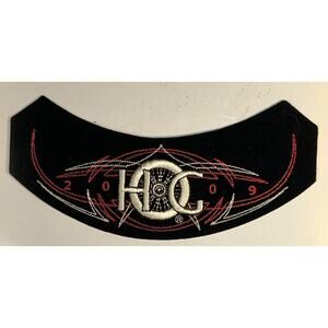 2009 Harley Davidson Owners Group HOG Membership Rocker Patch NEW